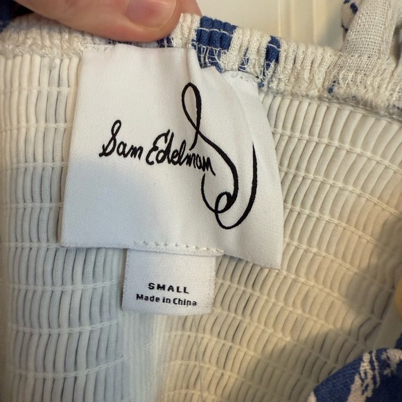 SAM EDELMAN Tinsely Pleated Mini Dress Size Small NWT - Picture 3 of 14